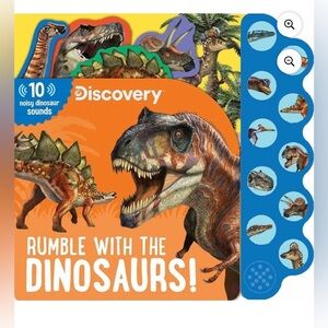 NEW Thea Feldman: Discovery Kids: Rumble with the Dinosaurs Board Book